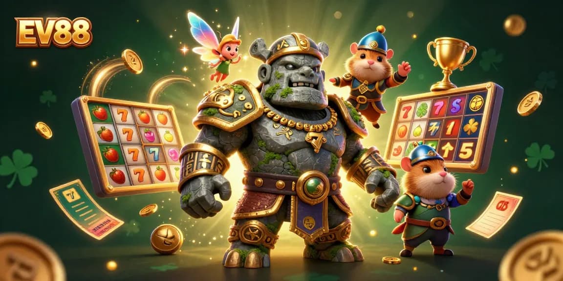 Experience thrilling gameplay at EV88 with magical characters and dynamic gaming elements.