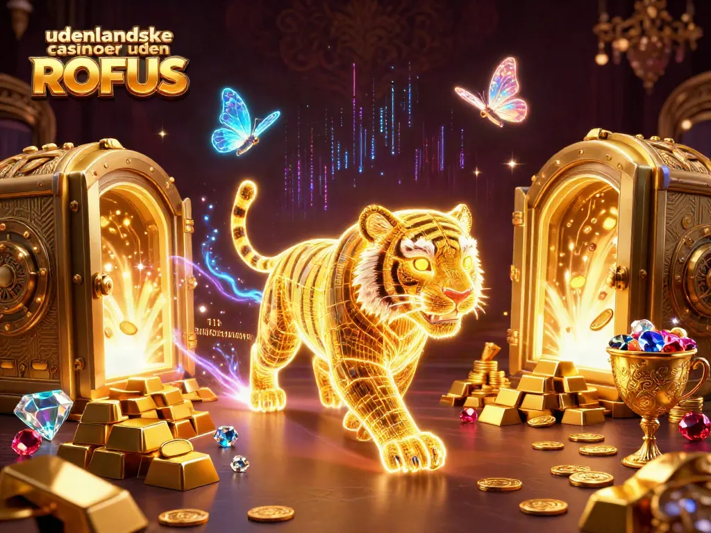 Experience the allure of udenlandske casinoer uden ROFUS with vibrant golden treasures and dazzling 3D visuals.