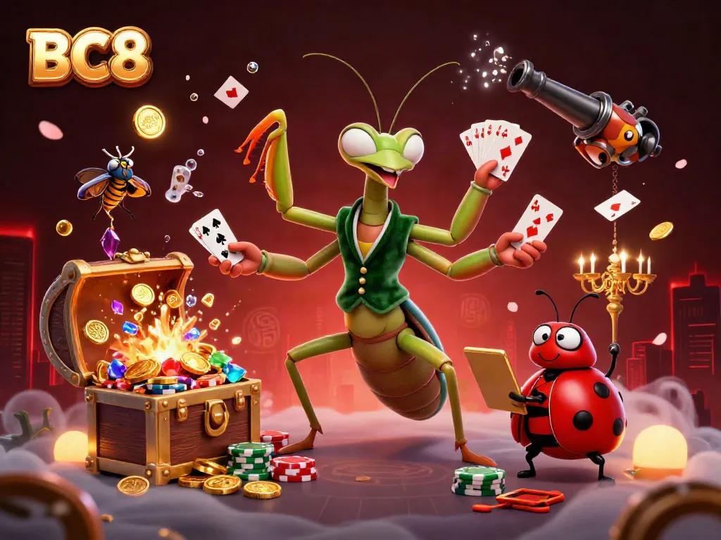 Engage with BC8's vibrant casino world while enjoying immersive gameplay and thrilling fish shooting adventures.