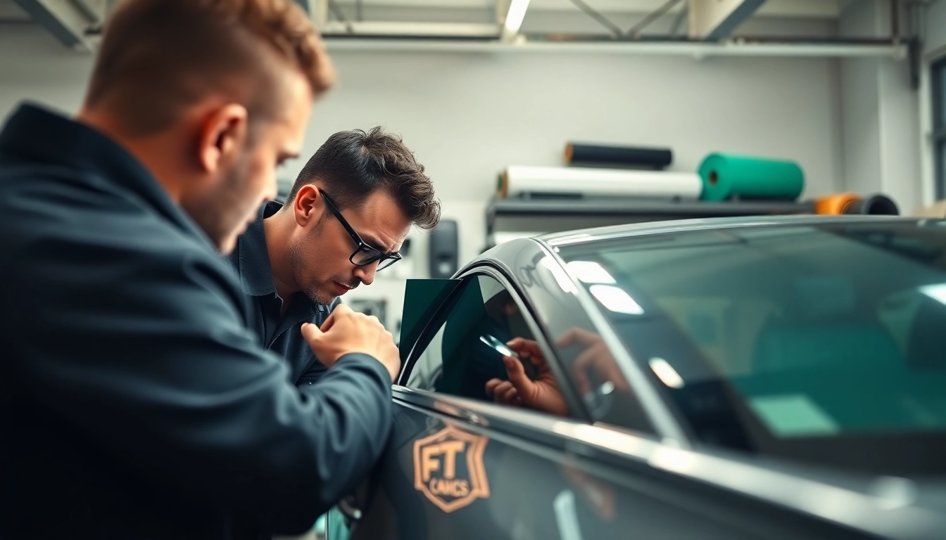 Enhance your privacy with auto window tint near me applied by a professional technician.