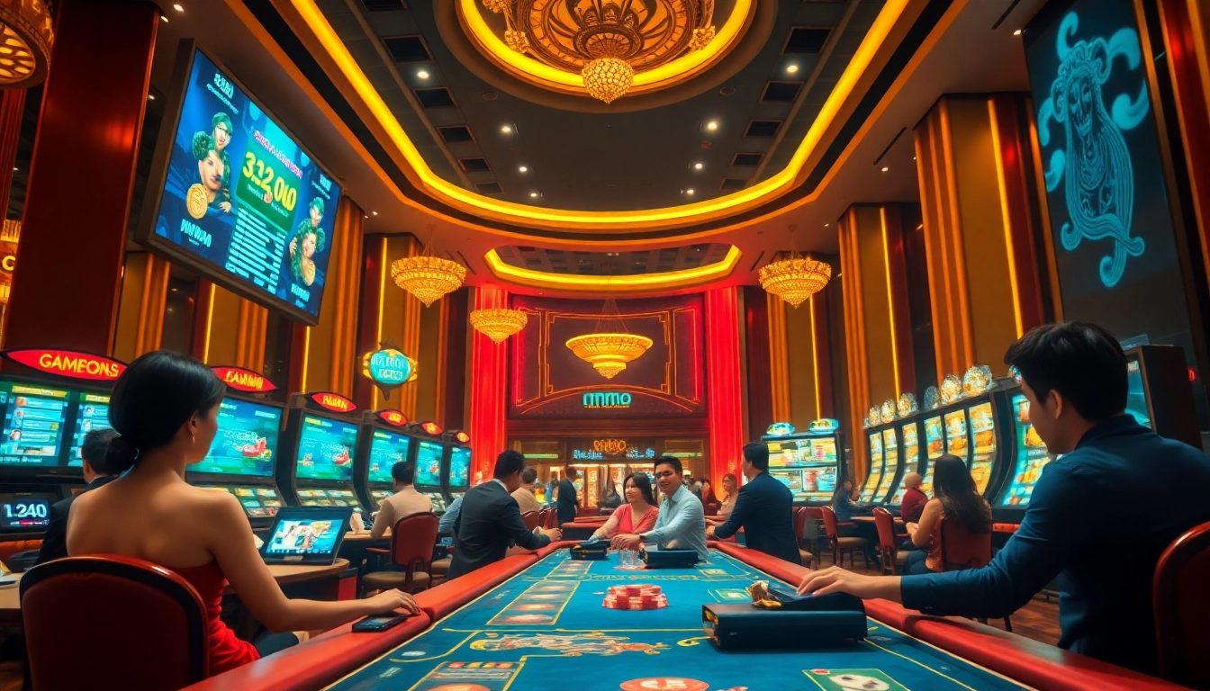 Experience the thrilling atmosphere of nhà cái mmoo with engaging games and vibrant interactions.