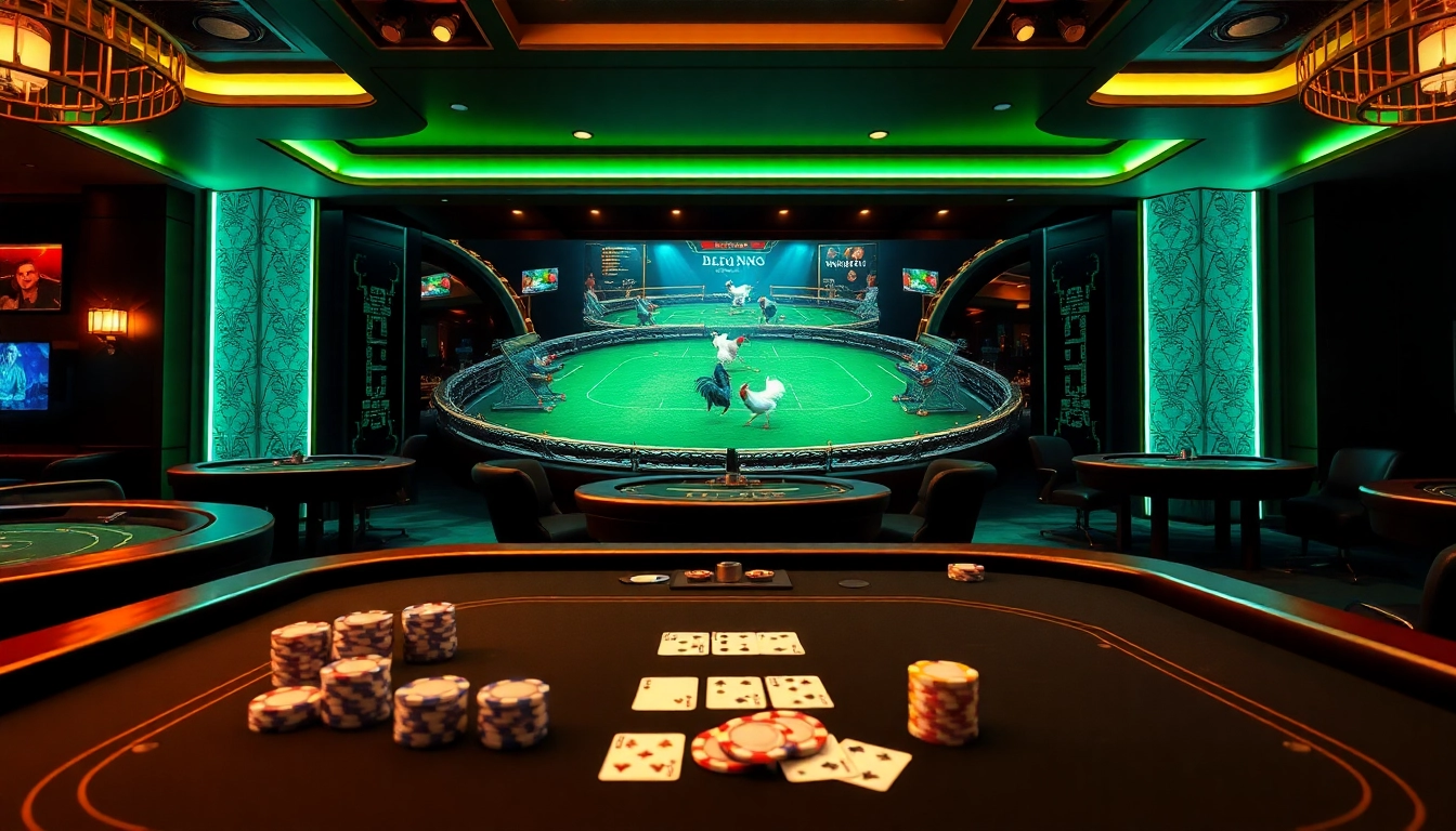 Join the excitement at BJ88 with live-action gaming and vibrant casino visuals.