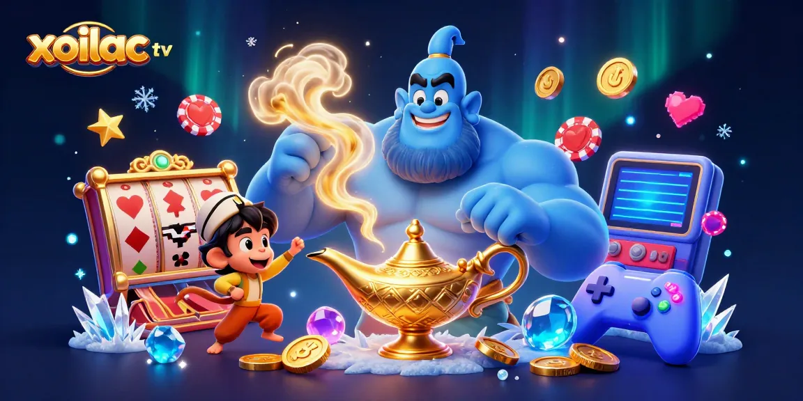Xoilac TV brings vibrant casino gaming to life with playful characters and exciting visuals.