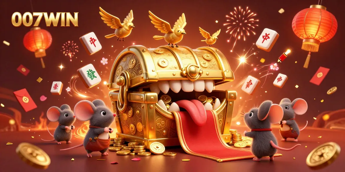 Engage in thrilling gameplay at 007WIN with vibrant casino elements and dynamic characters.